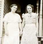 Axie Parker and sister